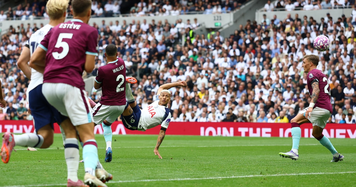 Richarlison Brilla con Doble Gol y Pirueta en Debut del Tottenham en Premier League