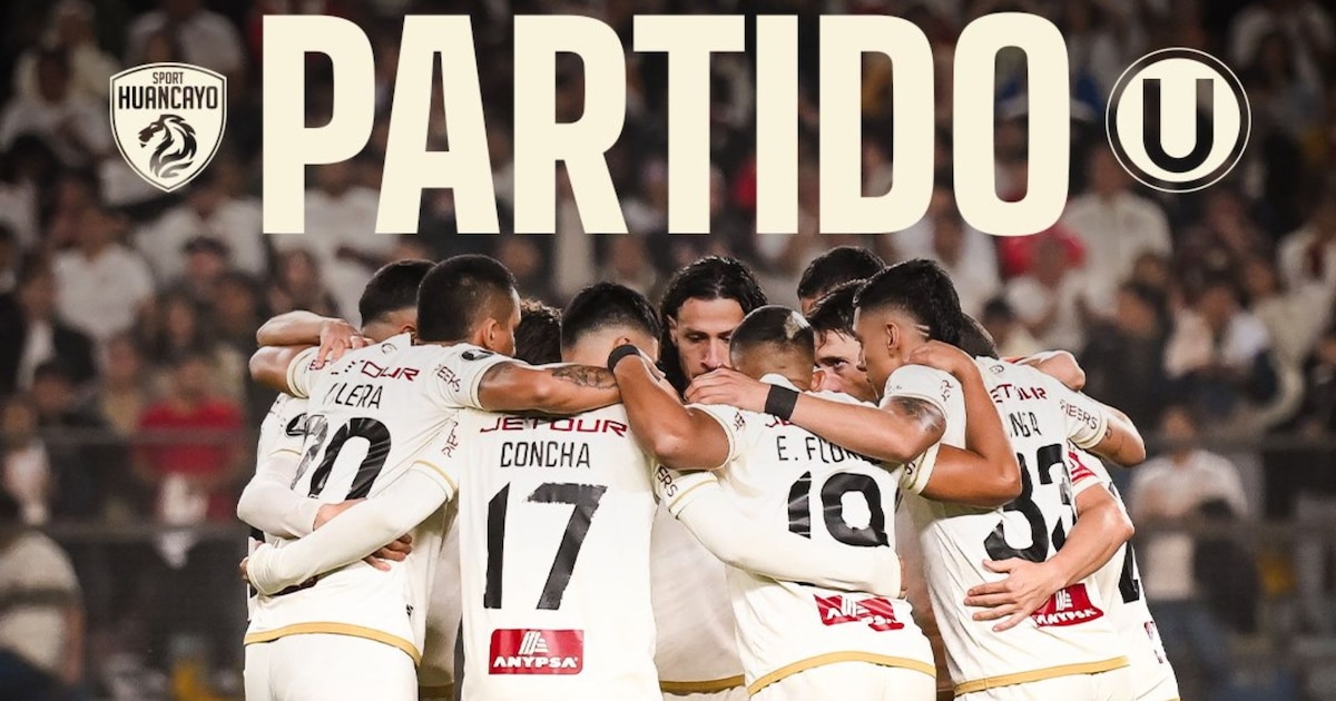 Universitario busca mantener el liderato del Torneo Clausura 2025 tras caída en Libertadores: en juego clave contra Sport Huancayo