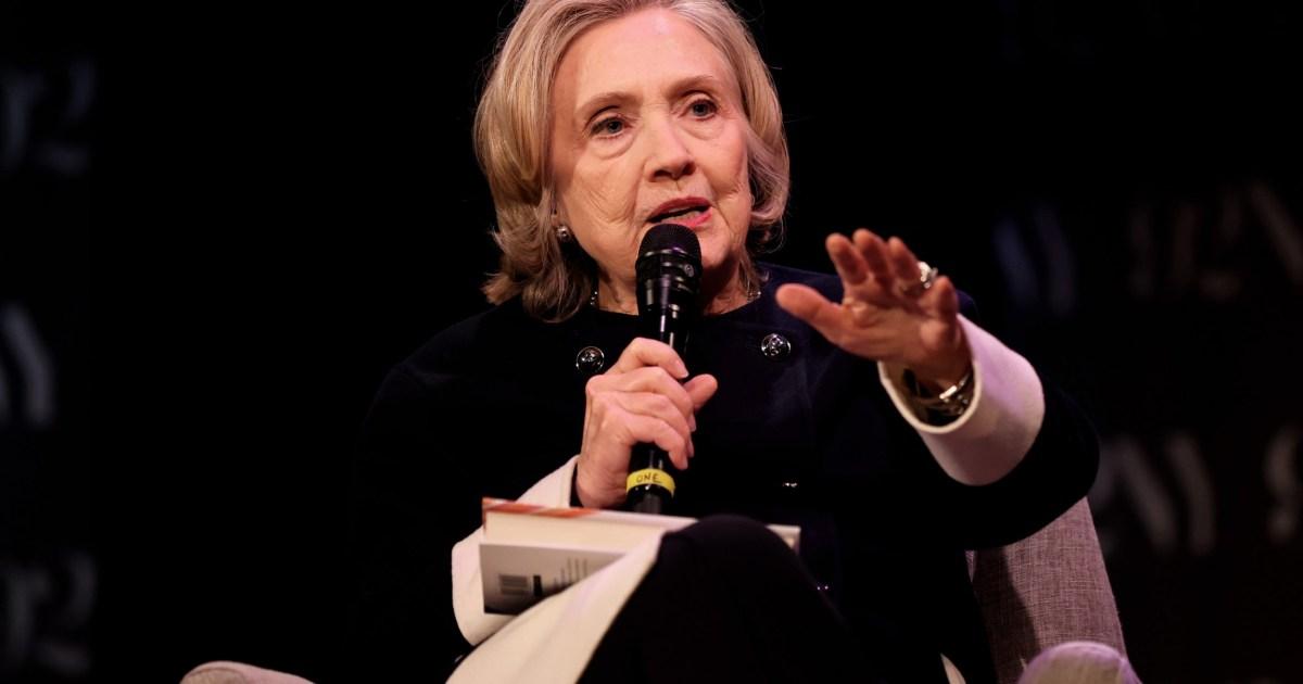 Hillary Clinton propone nominar a Trump para el Nobel de Paz si logra detener la guerra Rusia-Ucrania