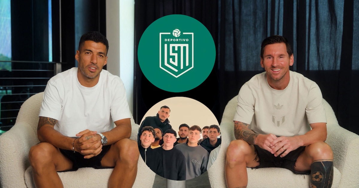 Messi y Suárez envían mensaje sorpresa a los futbolistas del club fundado por Luis Suárez en Uruguay