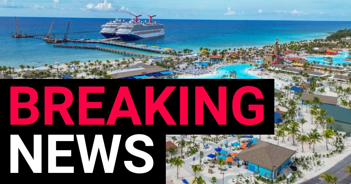 Dos turistas estadounidenses mueren en incidentes separados por ahogamiento en isla privada operada por Carnival Cruise Line en las Bahamas
