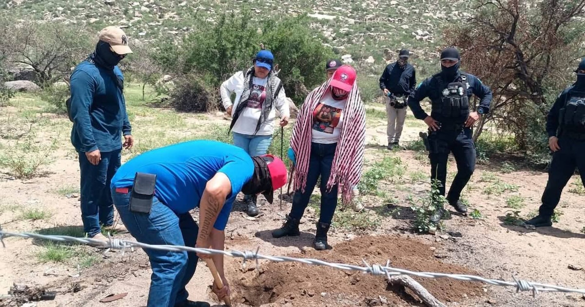Madres Buscadoras de Sonora encuentran restos humanos y camiones quemados en Sáric durante búsqueda apoyadas por autoridades