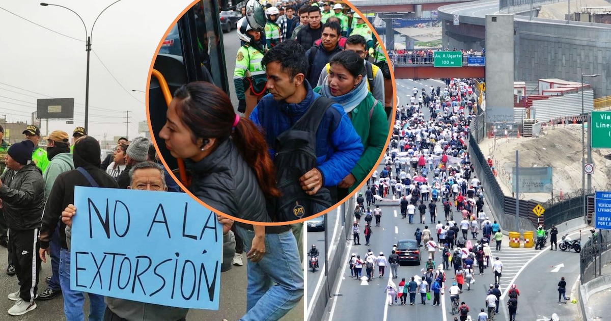 Transportistas del Perú anuncian paro nacional el 21 de agosto por inseguridad y falta de resultados en diálogo con el gobierno