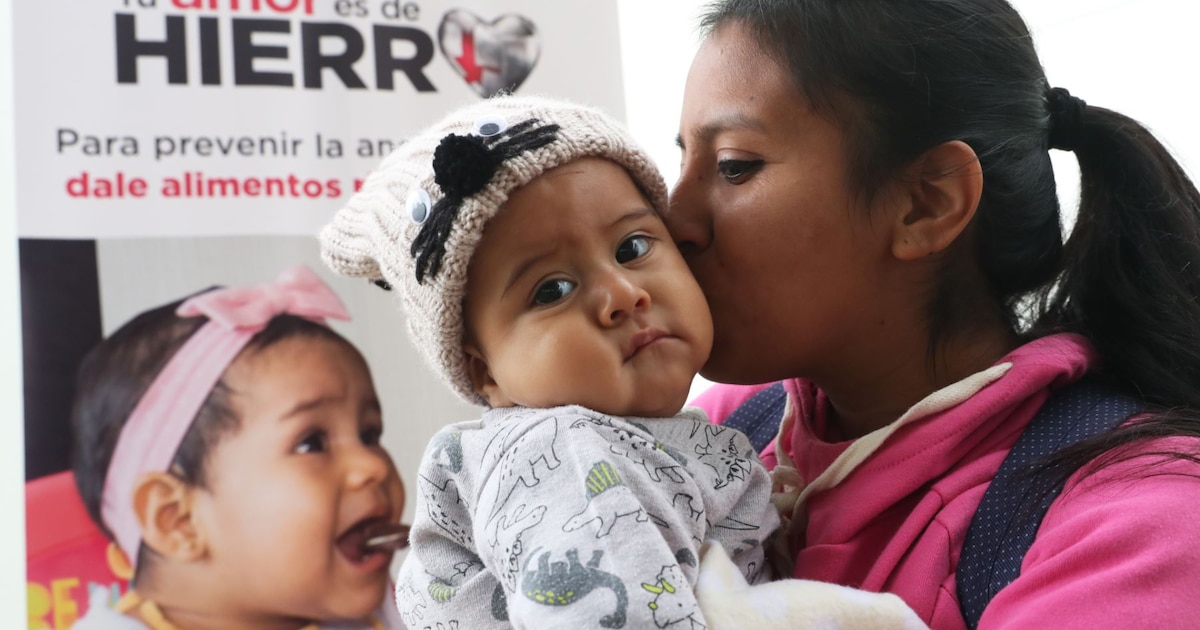 Perú lanza campaña contra la anemia infantil y en gestantes: atención gratuita y alimentación saludable para proteger el futuro de los niños
