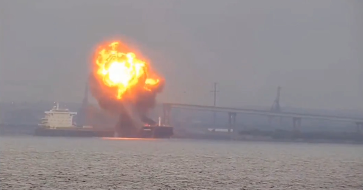 Explosión en el puerto de Baltimore cerca del colapso del puente Francis Scott Key no deja heridos ni daños graves