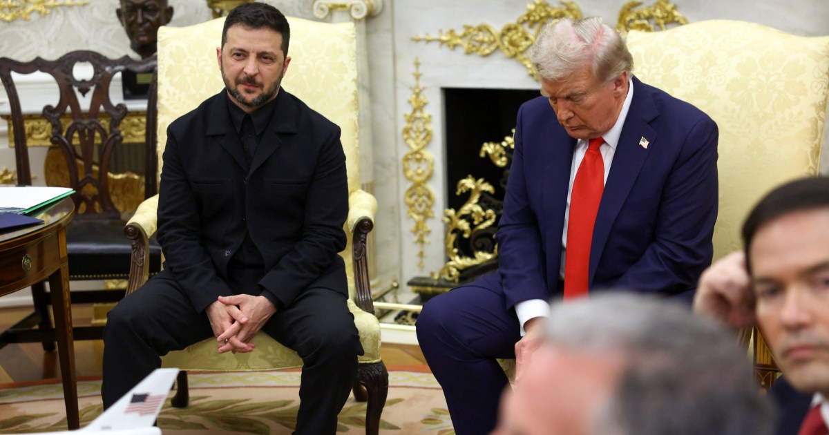 Trump y Zelenskyy se reúnen en la Casa Blanca con Europa para negociar protección y fin de la guerra en Ucrania