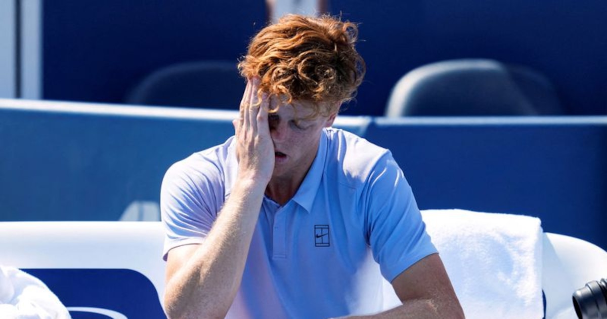 Sinner se retira por malestar físico en Cincinnati: ¿Efecto del calor extremo en el Masters 1000?
