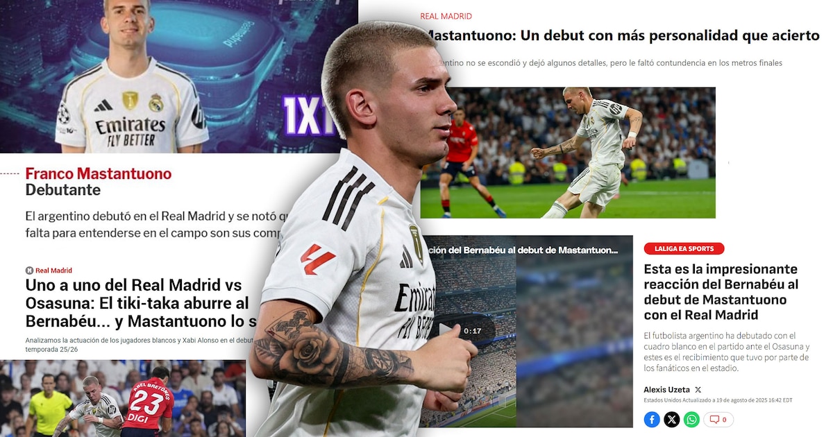 Debut histórico de Mastantuono en el Bernabéu: ovación, talento y toque de atención para el tiki-taka