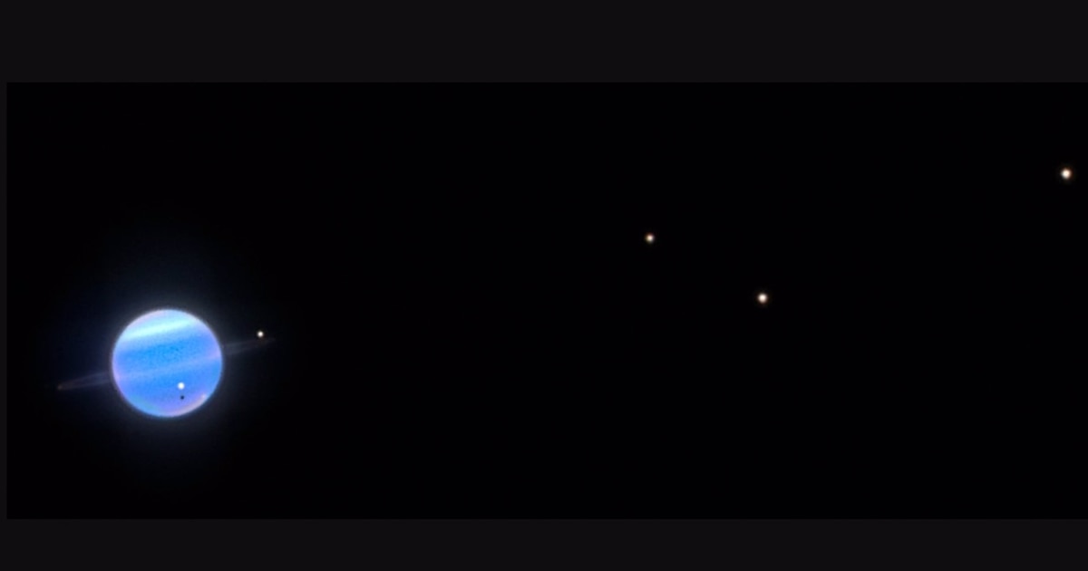 Descubren una nueva luna en Urano con el telescopio James Webb, elevando a 29 el total de satélites del planeta