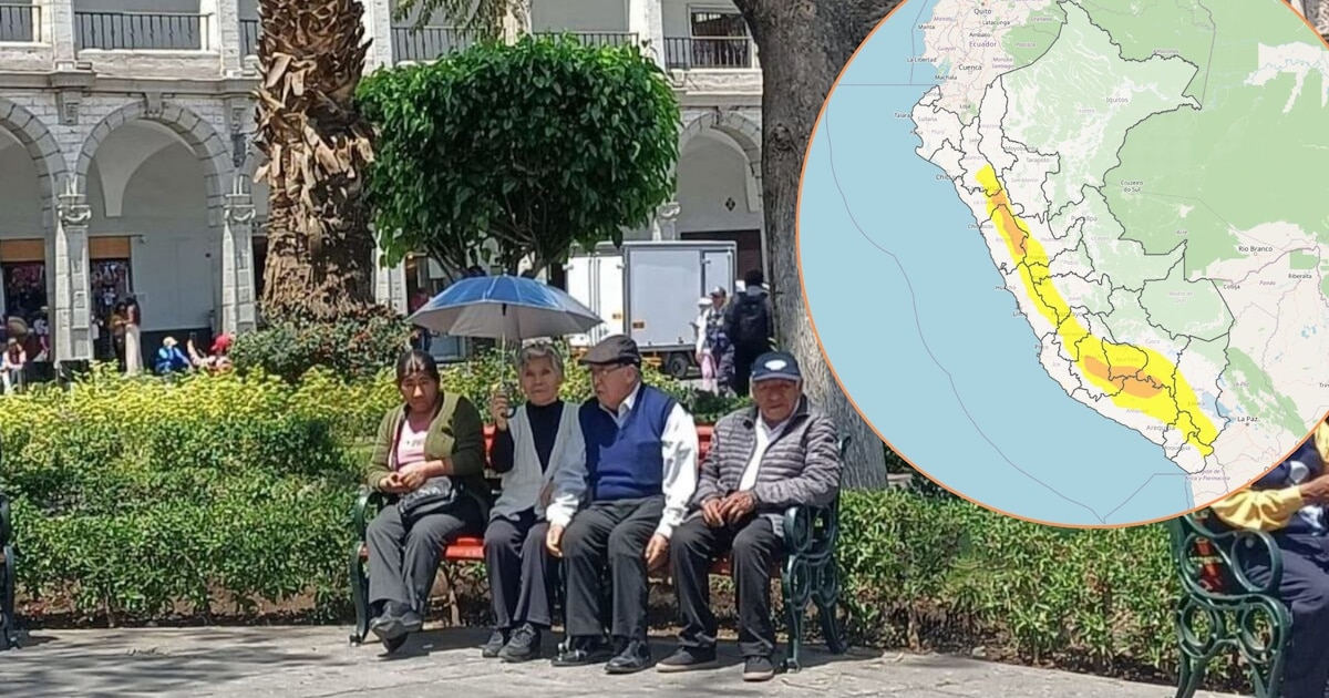 Alerta en Perú: Desde este miércoles 20 de agosto aumenta la temperatura en la sierra y se activa aviso de peligro naranja por fenómeno meteorológico en 10 regiones