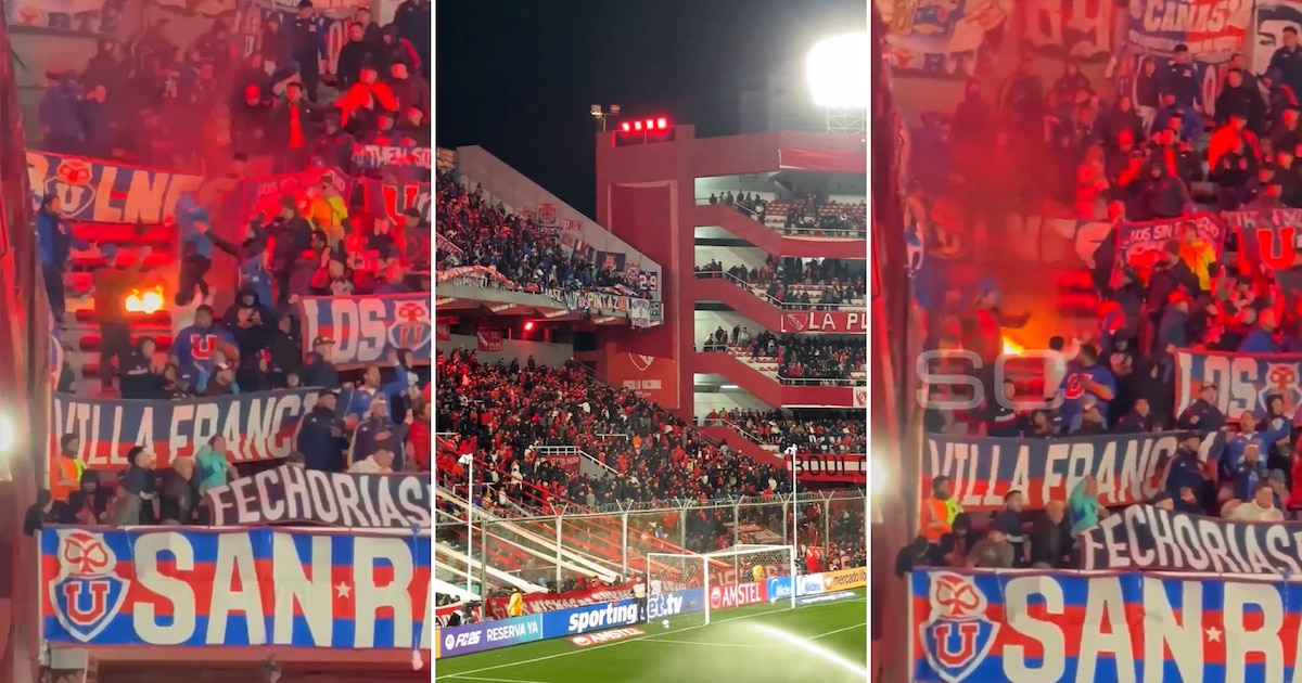 Incidentes en Avellaneda: Hinchada de Universidad de Chile desata caos y violencia durante partido de Copa Sudamericana
