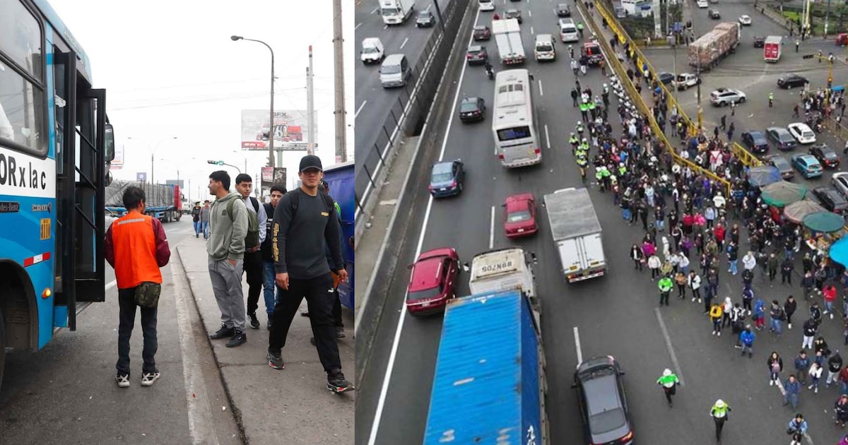 Transportistas anuncian paralización de 24 horas por extorsiones, mientras el Gobierno asegura normalidad; delincuentes atacan a conductores y miles enfrentan confusión en medio de la disputa