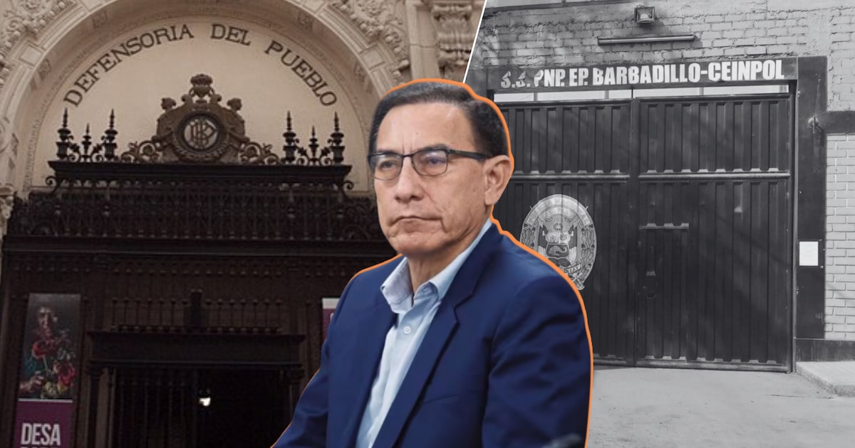 Defensoría del Pueblo exige al INPE mantener a Martín Vizcarra en Barbadillo con criterios técnicos y respeto a sus derechos