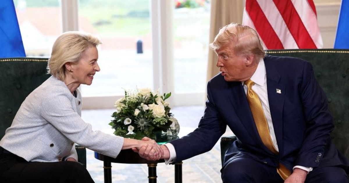 Europa cede ante Trump: la UE acepta aranceles del 15% y renuncia a resistencia, mientras Von der Leyen enfrenta críticas por acuerdo perjudicial