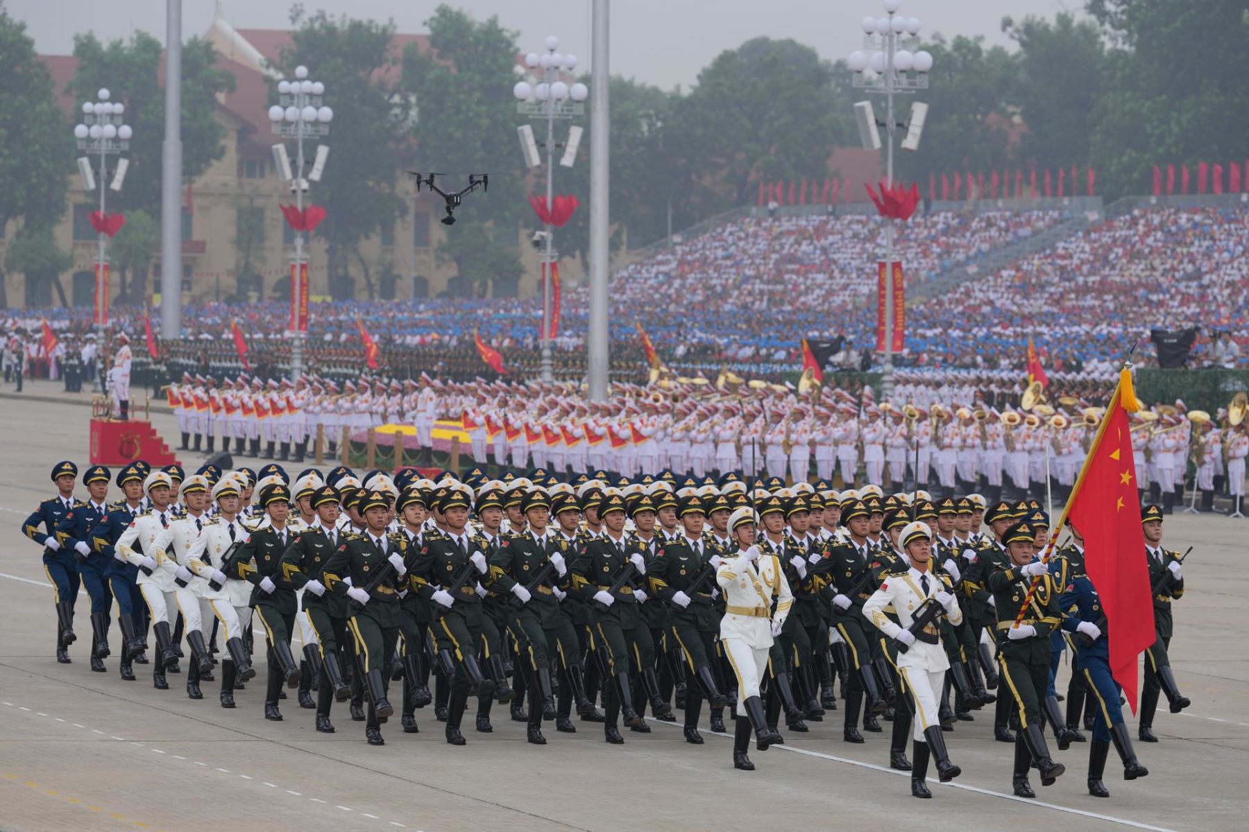 China se prepara a todo tren para un desfile histórico que conmemora 80 años del fin de la Segunda Guerra Mundial