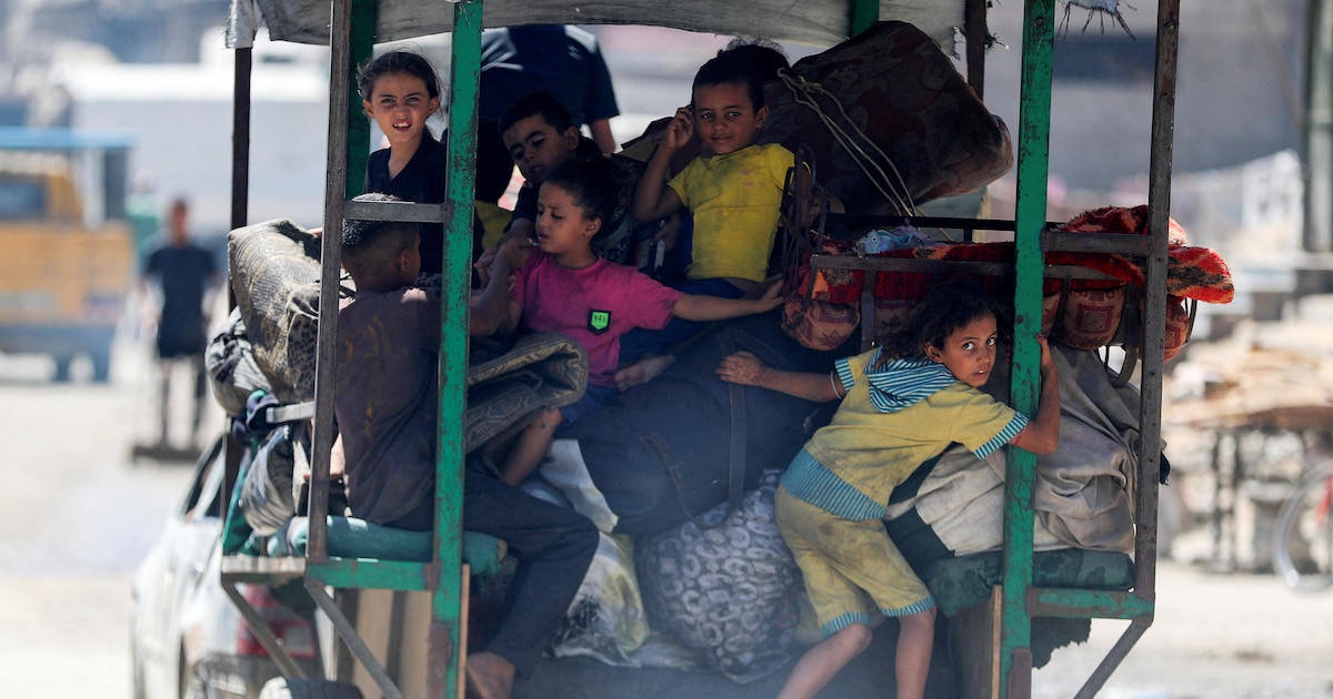 ¡Crisis en Gaza! Israel ordena la evacuación masiva de niños y familias ante ofensiva inminente contra Hamas y prepara campamentos de guerra