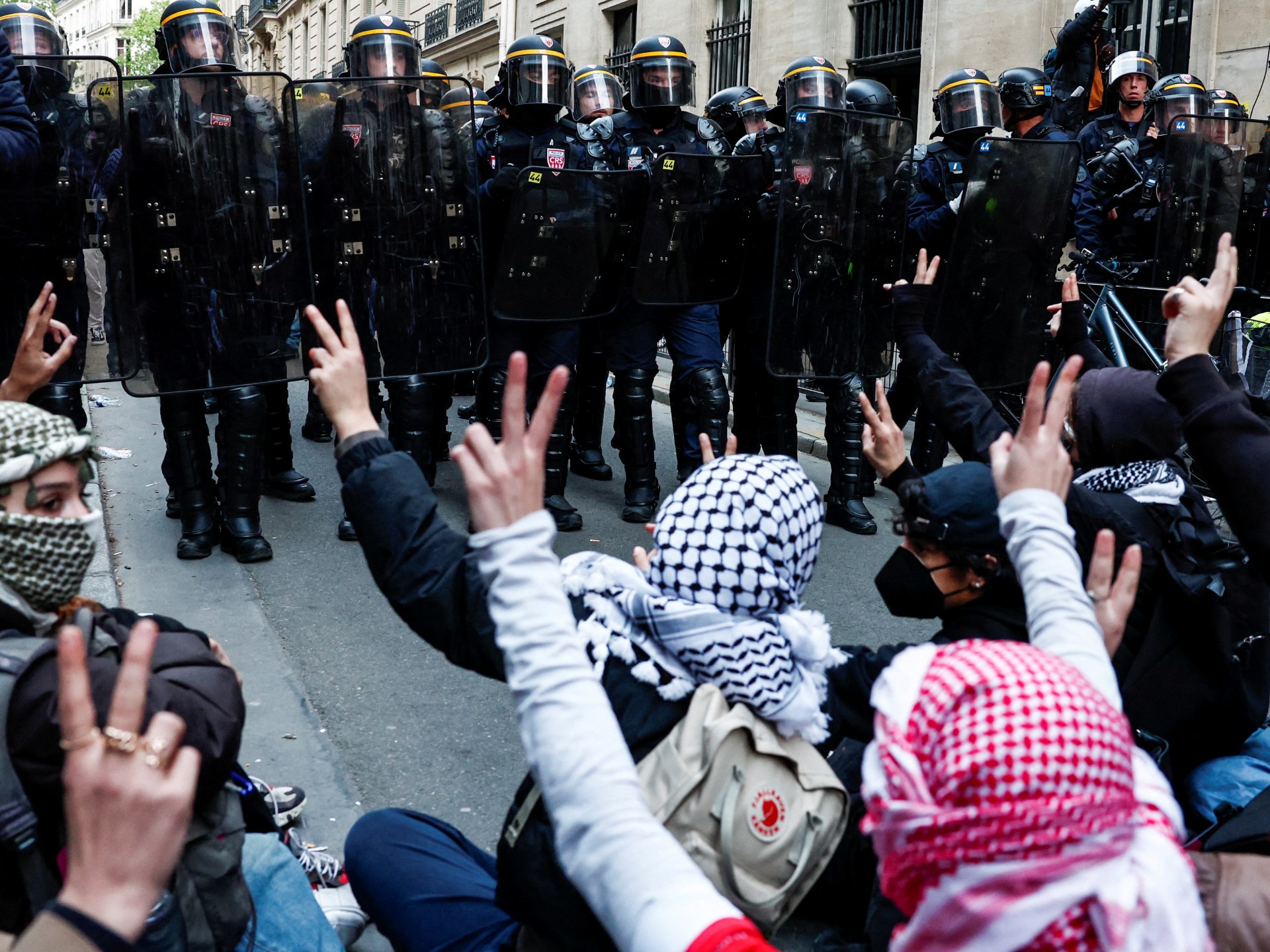 ¡Escándalo! Francia condena con furia a Ucrania, pero oculta su complicidad en el genocidio de Gaza: ¿Racismo y colonialismo en el corazón de Europa?