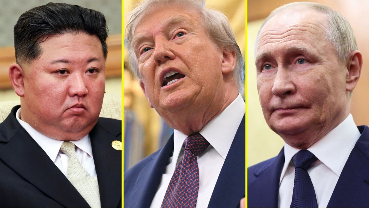 Trump acusa a Putin y Kim de conspirar contra EE.UU. en plena celebración del fin de la Segunda Guerra Mundial