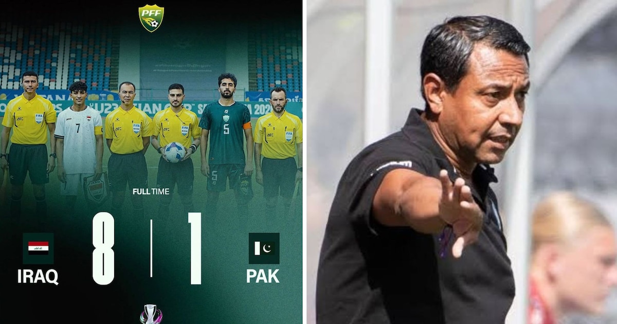 Debut difícil de Nolberto Solano como entrenador de Pakistán: derrota 8-1 ante Irak y expulsión por protestar