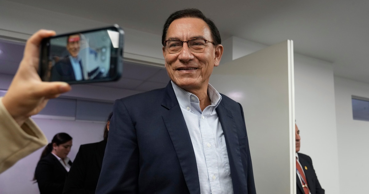PJ ordena excarcelación de Martín Vizcarra, quien será puesto en libertad