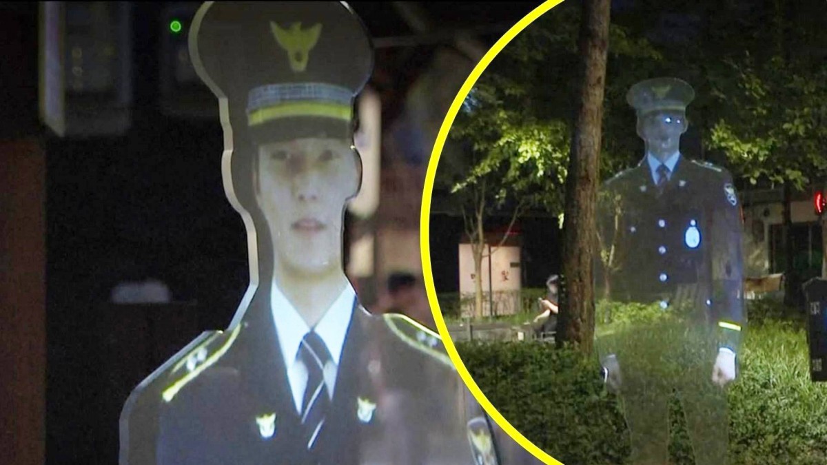 Corea del Sur Usa Hologramas Policiales y Logra Reducir la Delincuencia ¡Impactante Innovación!