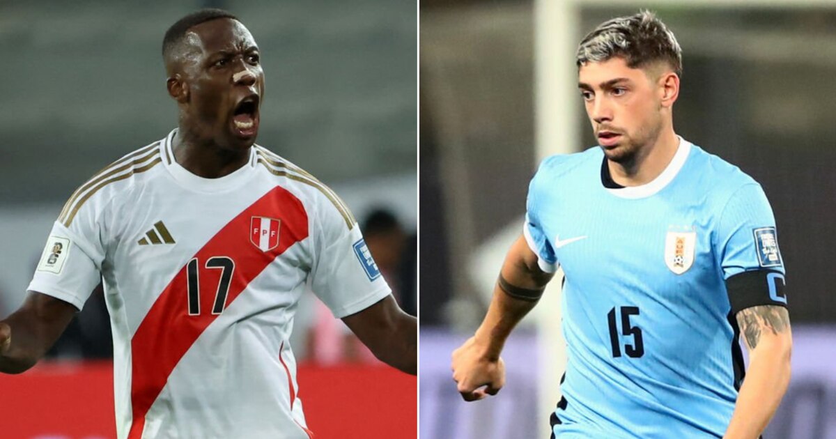Alineaciones probables de Perú y Uruguay en el Centenario por las Eliminatorias 2026