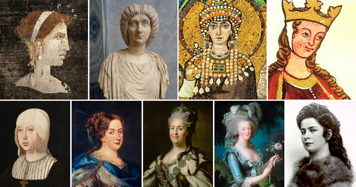 Nueve reinas históricas: amor, poder y traiciones desde Cleopatra hasta Sisi