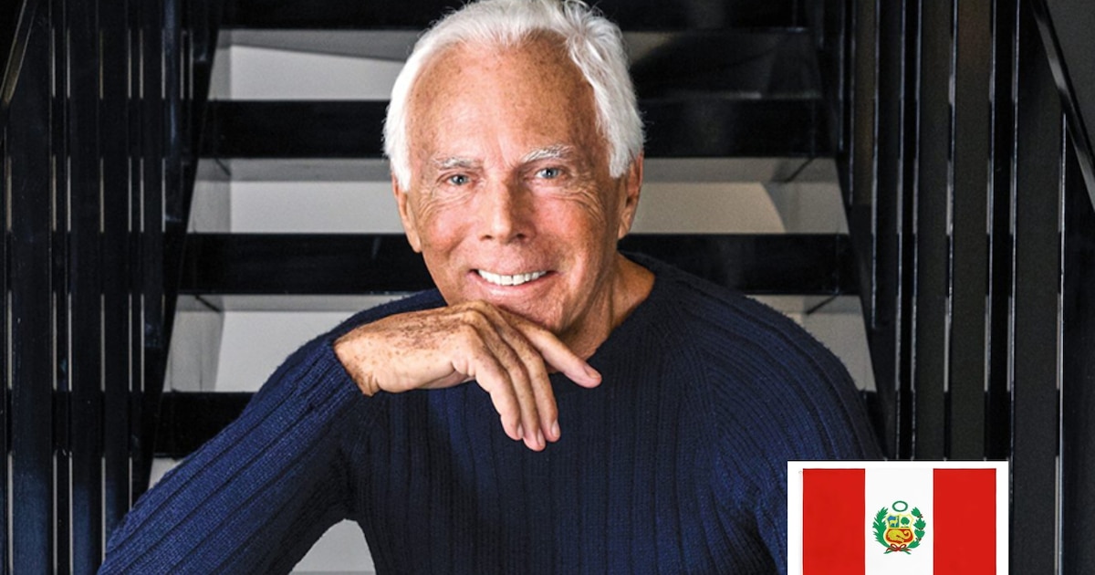 Fallece Giorgio Armani: fans peruanos rinden homenaje al ícono de la moda italiana