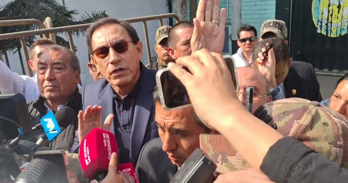 Martín Vizcarra asegura que no huirá ni pedirá asilo tras 22 días en prisión