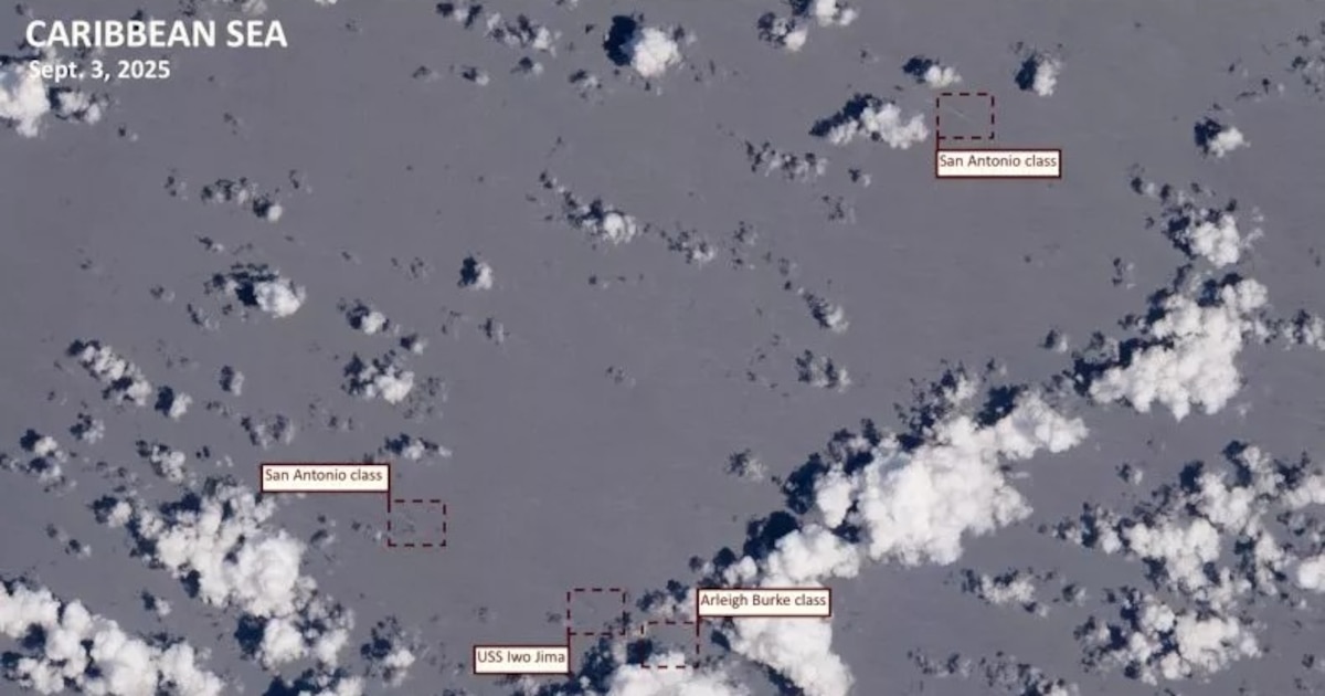 ¡Tensión en el Caribe! EE.UU. despliega voraz flota militar cerca de Venezuela en medio de escalada conflictiva
