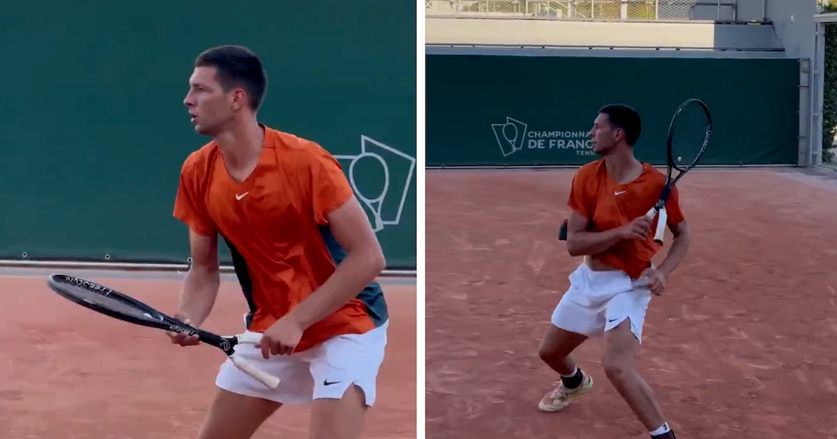 ¡VIRAL! Tenista con raqueta de doble mango desafía reglas y desata debate en el mundo del tenis