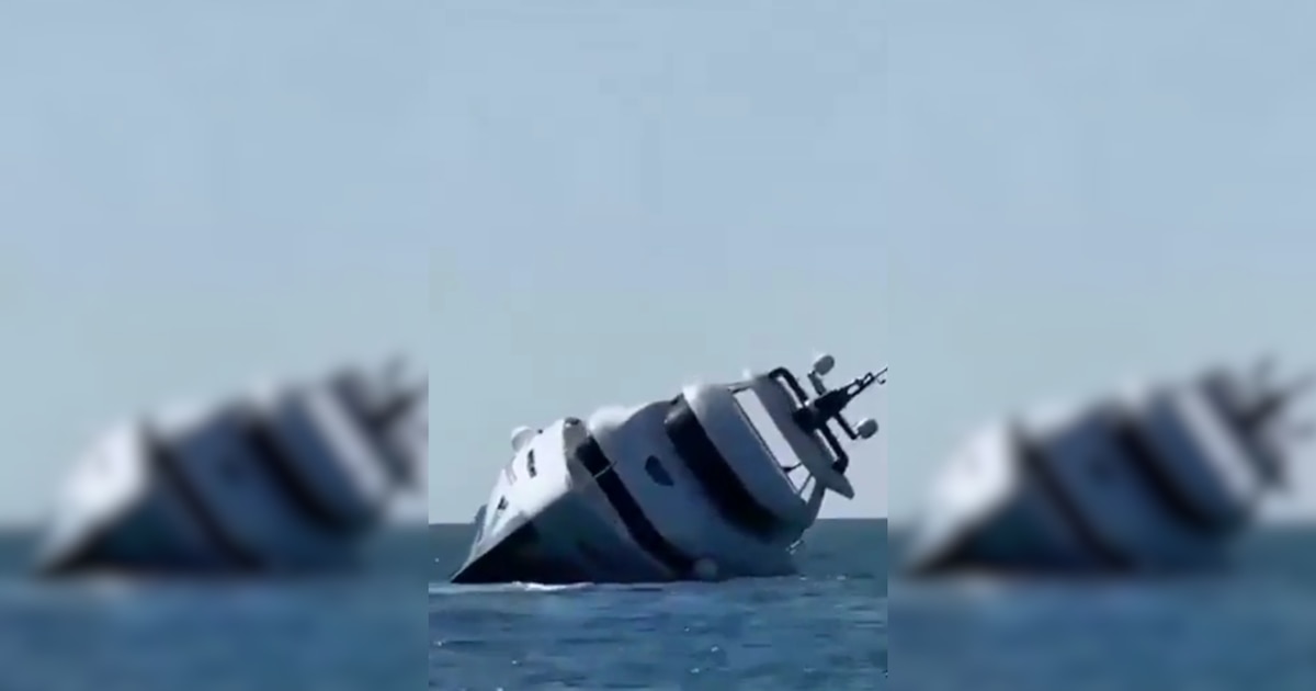 ¡Yate de lujo valorado en un millón de dólares se hunde en 15 minutos frente a Turquía en un incidente que alarma a la
