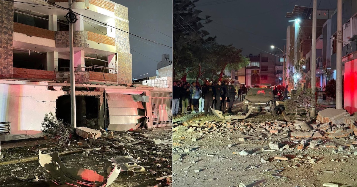 Imágenes y detalles del atentado en Trujillo que dejó 11 heridos y 30 viviendas dañadas