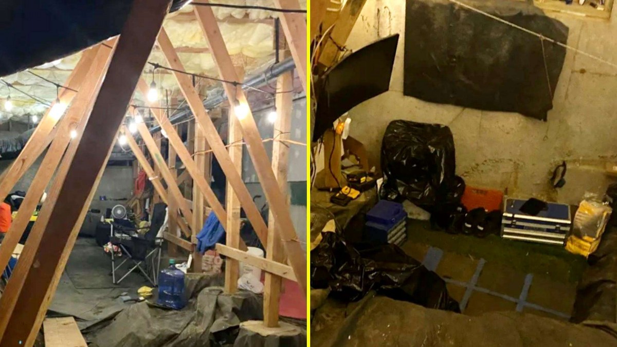 ¡Hombre vive en sótano en Oregon como si fuera su casa y es descubierto por policías!