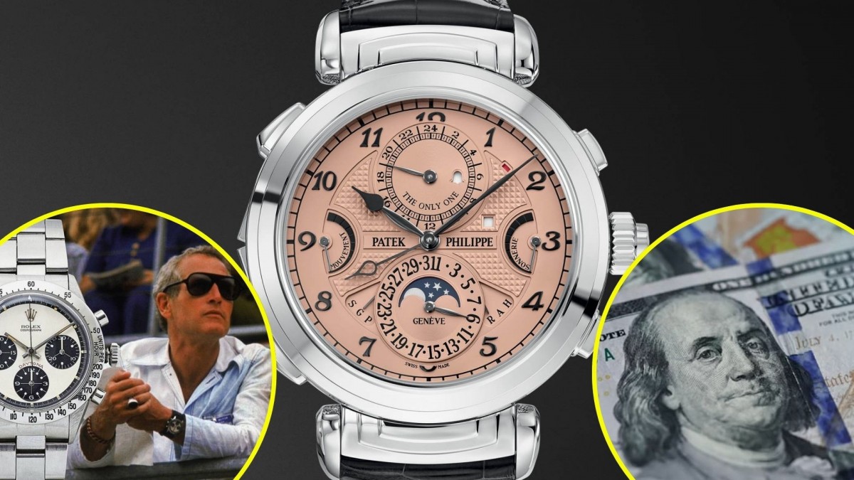 ¡Récord histórico! El reloj más caro del mundo se subasta por 31 millones de dólares