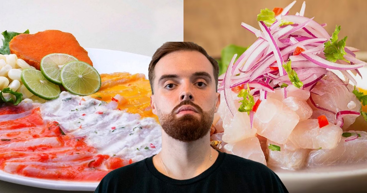 Ibai destaca la excelencia de la comida peruana tras probar ceviche y tiradito
