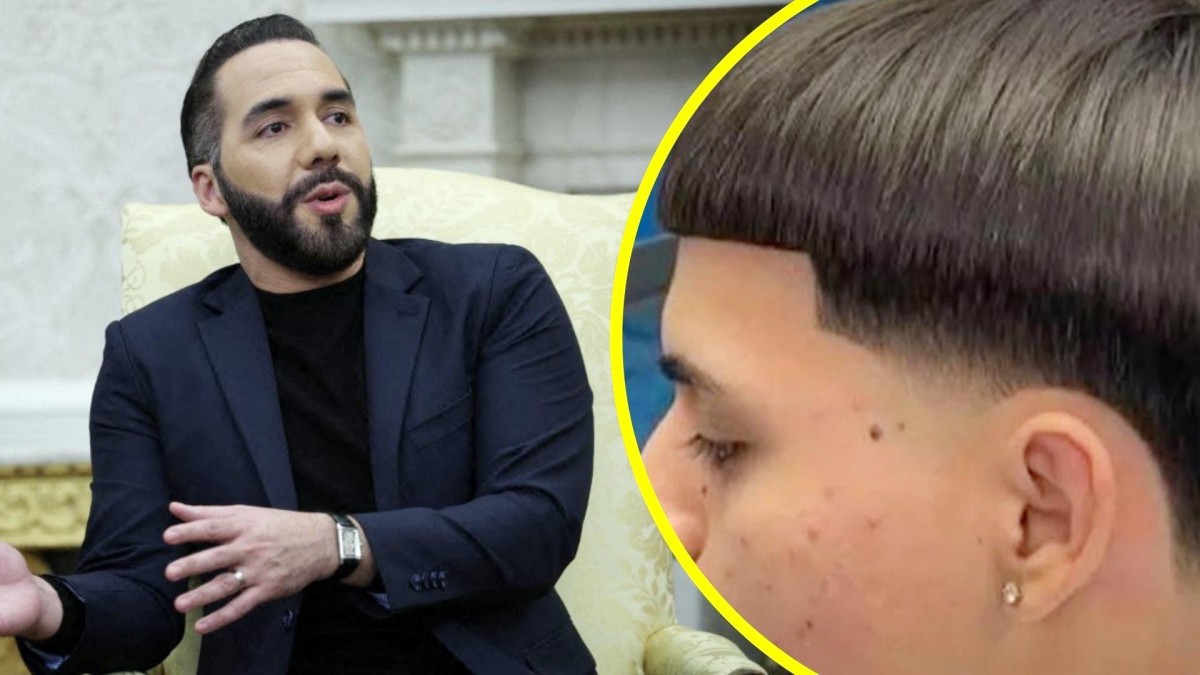 ¡Bukele prohíbe el famoso corte de pelo «Edgar» para imponer disciplina en las escuelas de El Salvador!