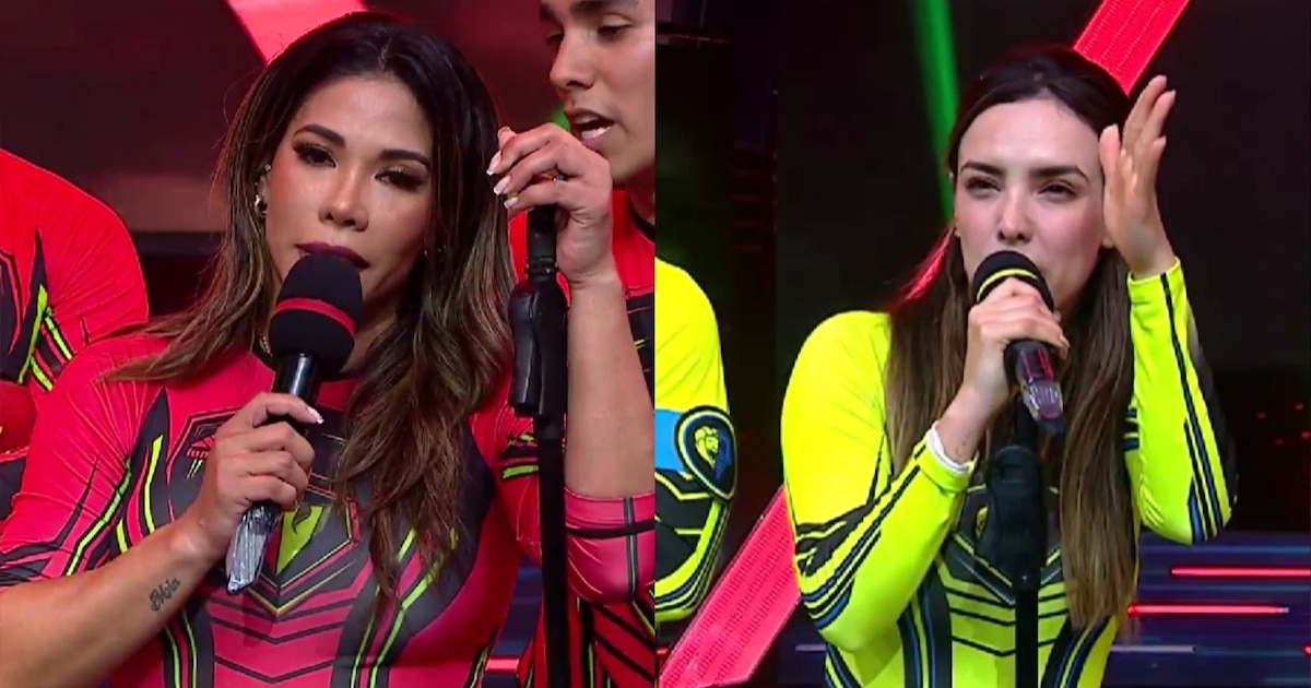 Karen Dejo y Rosángela Espinoza protagonizan tenso enfrentamiento en vivo en ‘Esto es Guerra’