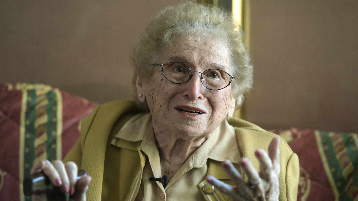 ¡Murió Rosa Tarlovsky, heroína de los DD.HH. y símbolo de la lucha contra la dictadura!