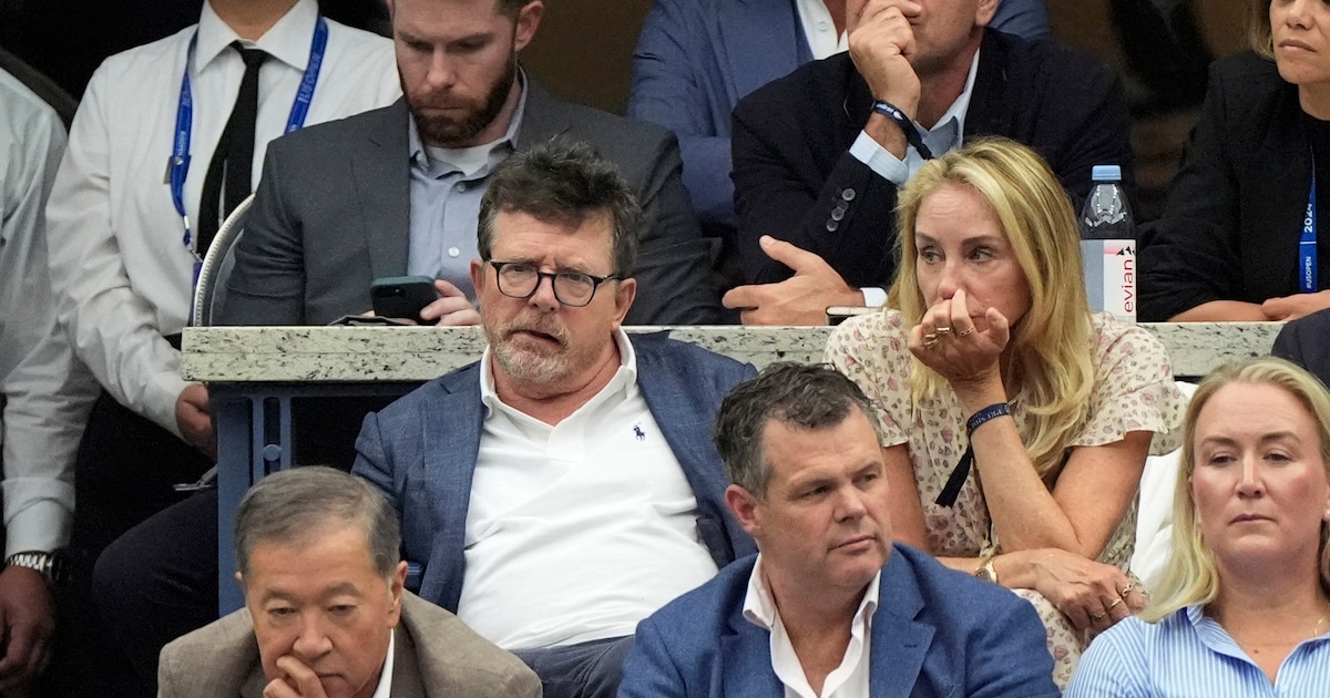 Michael J. Fox sorprende a sus seguidores en el US Open