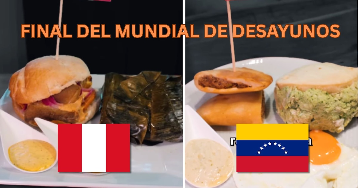 Perú y Venezuela enfrentan la final del mundial de desayunos: chicharrón versus arepa
