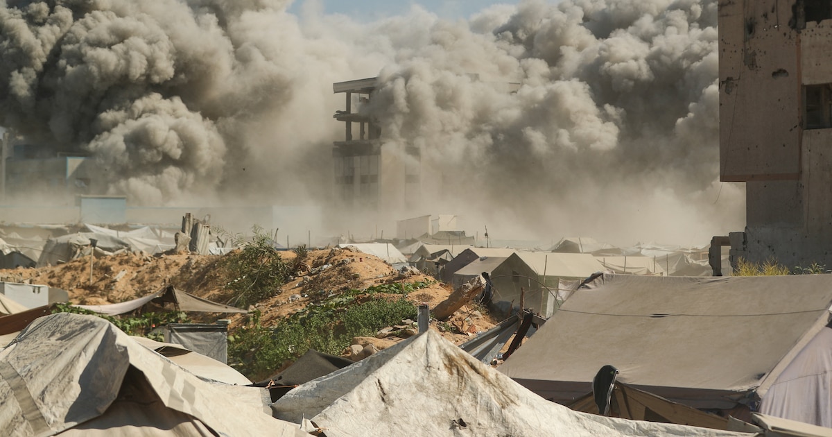 ¡Gaza en Ruinas! Edificio de 12 pisos demolido tras ataque israelí y acusaciones de terrorismo