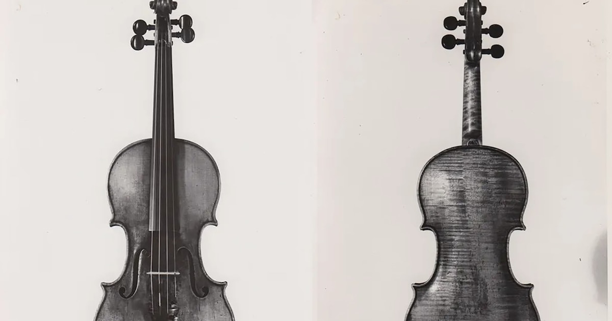 ¡Roban un violín Stradivarius perdido en la Segunda Guerra Mundial y despiertan la historia más valorada del siglo!