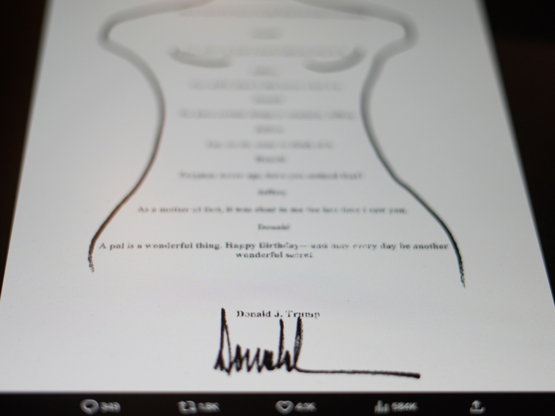 Escándalo en EE.UU.: Revelan carta inédita de Trump a Epstein con contenido comprometedora y denuncias de encubrimiento