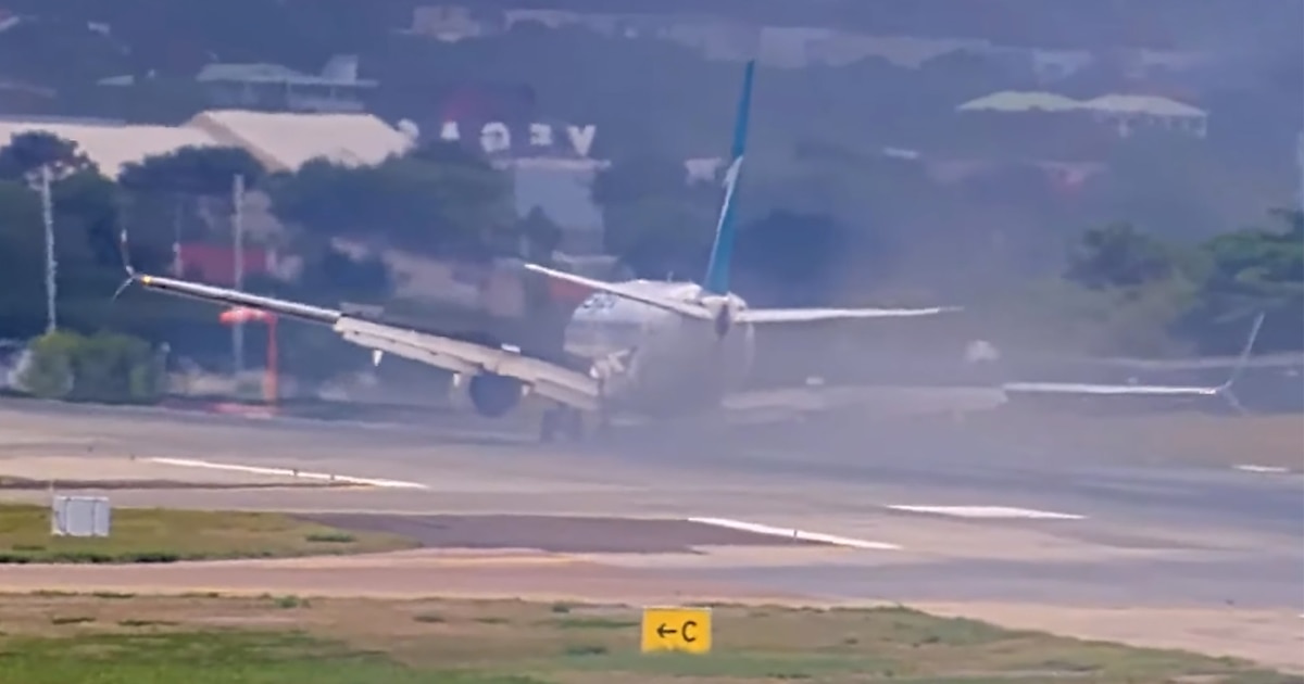 Crisis en el Caribe: Aterrizaje forzoso de WestJet en Sint Maarten deja daños y emergencia de vida