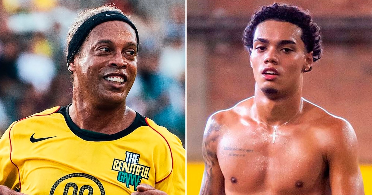¡Hijo de Ronaldinho da el salto a Inglaterra y busca triunfar lejos de la sombra de su leyenda!