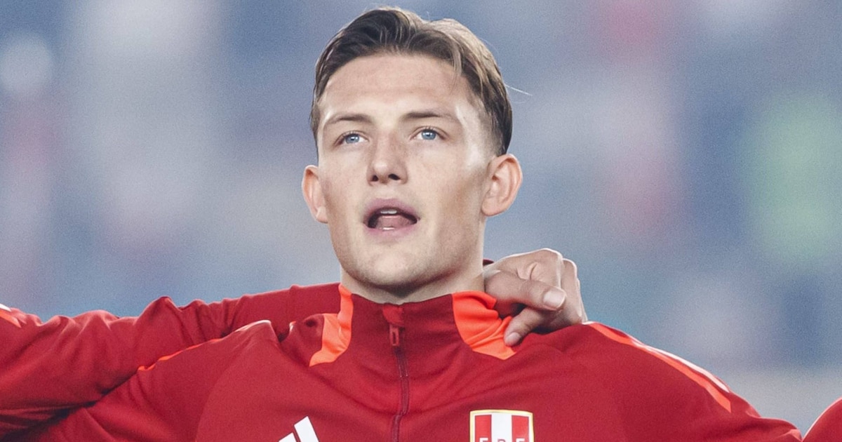 Oliver Sonne, el lateral que prometía a Perú y no jugó en las Eliminatorias 2026