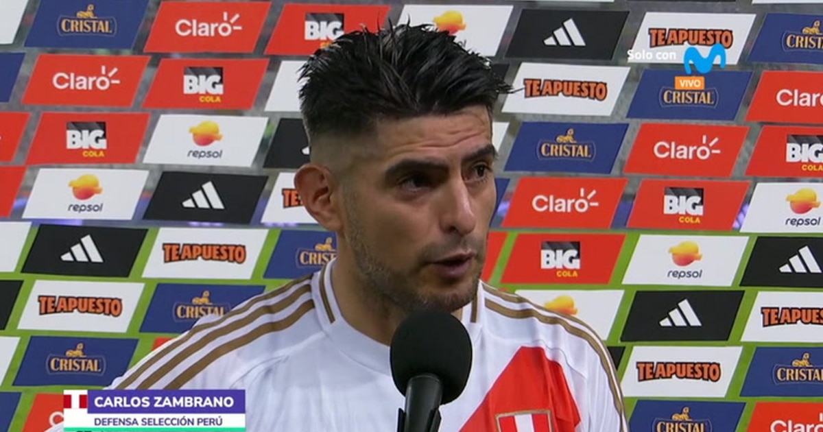 Carlos Zambrano admite responsabilidad tras derrota de Perú en Eliminatorias 2026