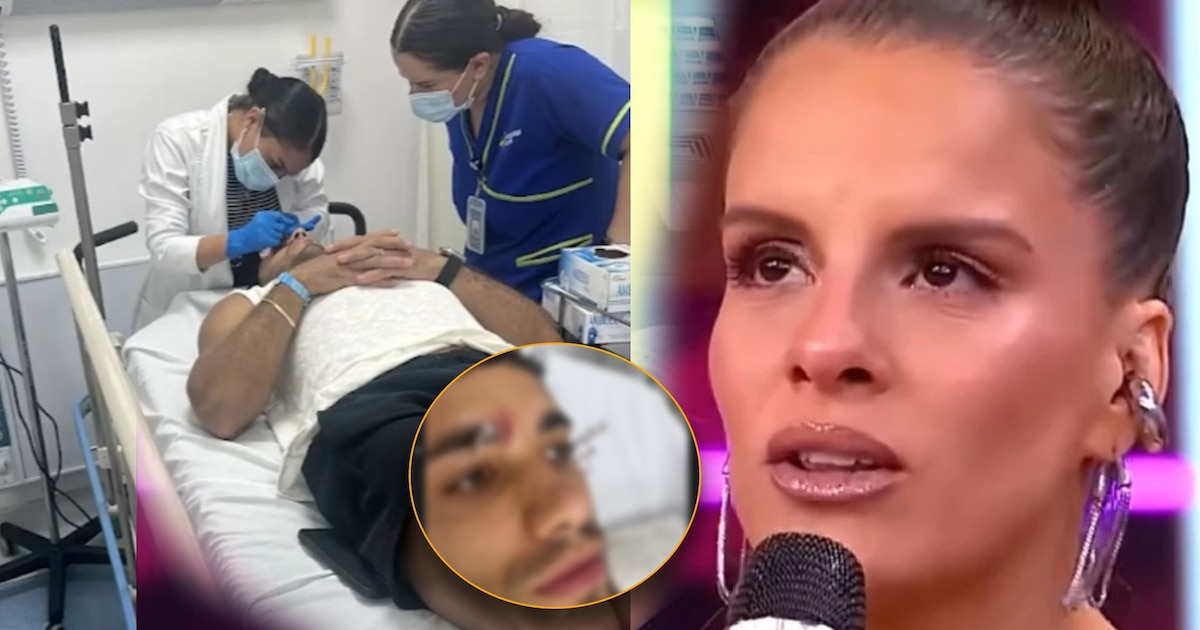 Said Palao con corte facial y emergencia junto a Alejandra Baigorria