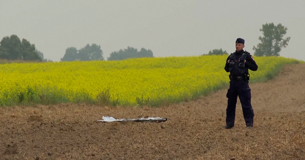 ¡Drones rusos atraviesan frontera de Polonia durante ataque a Ucrania y el país OTAN responde con disparos!